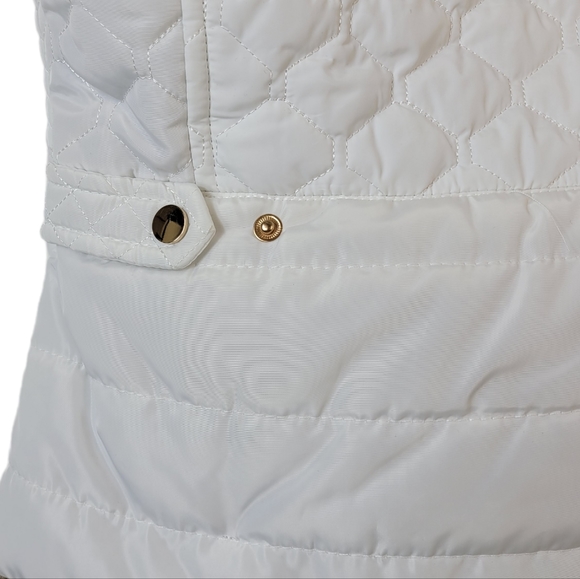 Adriana Vest Animal Print Faux Fur Reversible quilted Medium NEW - Picture 4 of 16